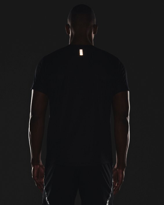 Men's UA Speed Stride Short Sleeve, Black, pdpMainDesktop image number 5